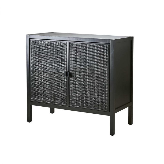 Harry - piccola credenza in legno nero