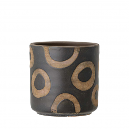 Cozy - portavaso marrone scuro Cozy - portavaso marrone scuro