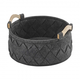 Amy - Portaoggetti bagno grigio scuro