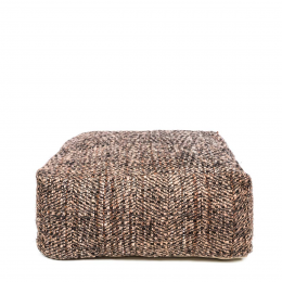 Oh my Gee Black Copper - Pouf melange nero