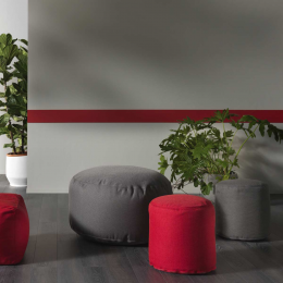 Archimede pouf tondo piccolo Archimede pouf tondo piccolo