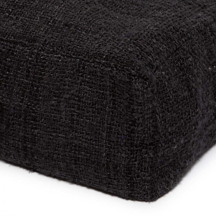 Oh my Gee Black Navy - Pouf quadrato nero