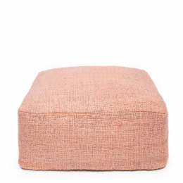 Oh my Salmon - Pouf rosa in cotone