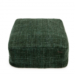 Oh my Gee Forest - Pouf verde scuro in cotone