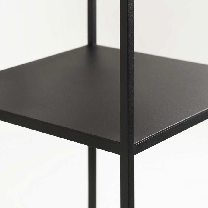 Tensio Pillar 140 - scaffale in metallo nero