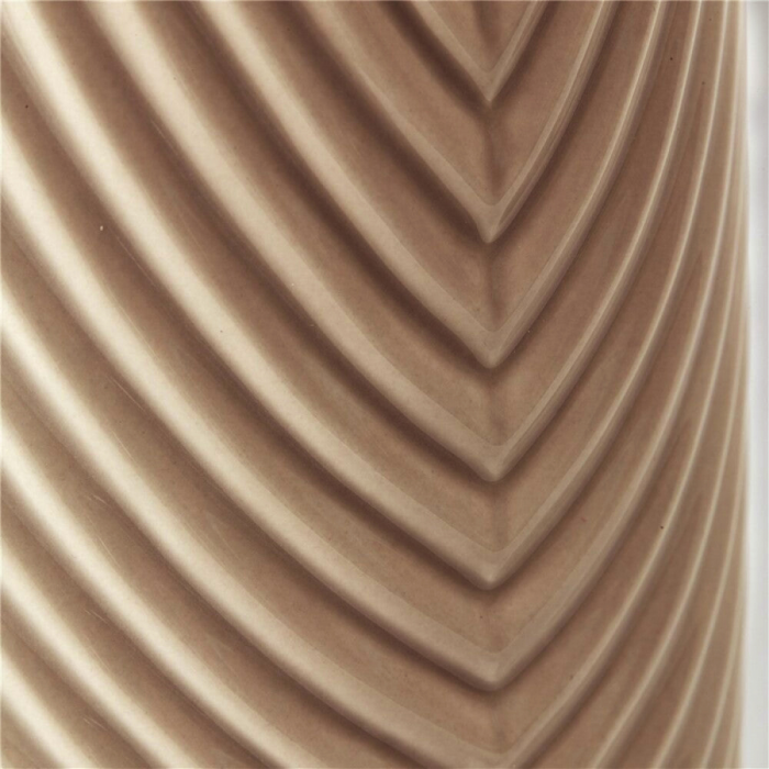 Milda - Scopino in ceramica marrone