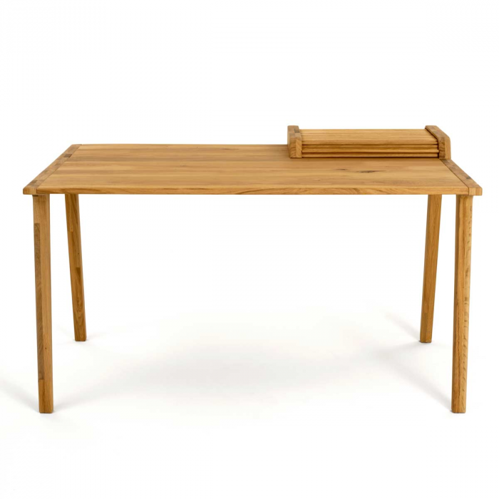 Tapparelle - scrivania in legno di rovere
