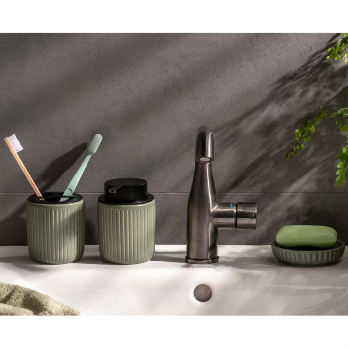 Neat - set accessori verde oliva