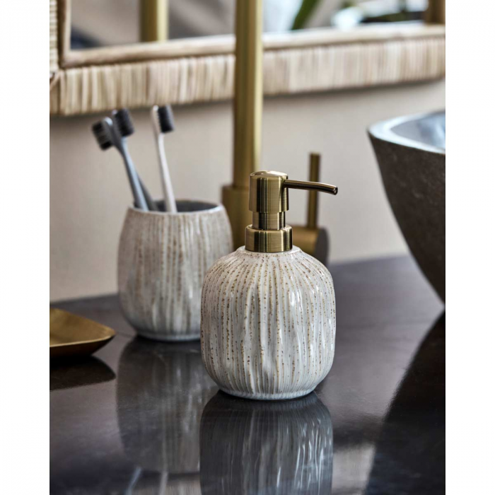 Off - White - set accessori bagno beige