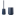 Nova One - set pattumiera e scopino wc, royal blu