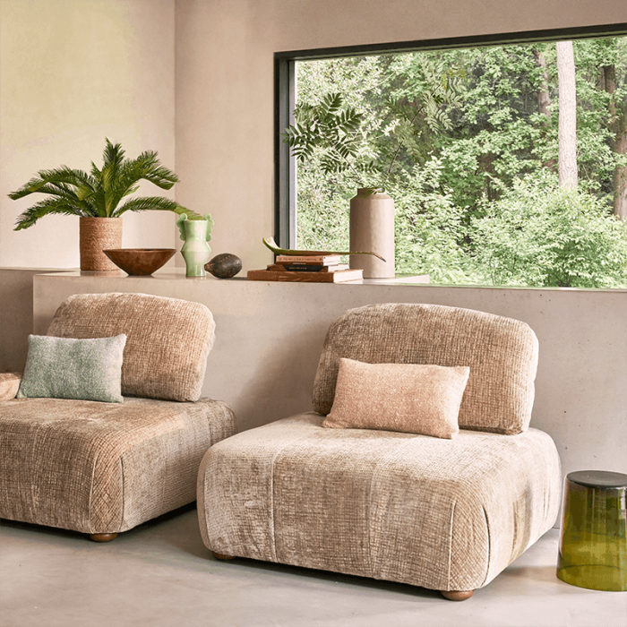 Kai - Side table in vetro riciclato verde