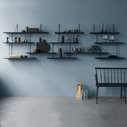 Link TRIO - libreria frassino tinto nero Link TRIO - libreria frassino tinto nero