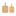 Gourmet - set due taglieri in bamboo con manico grigio