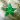 Decorazione in vetro di Murano - stella verde