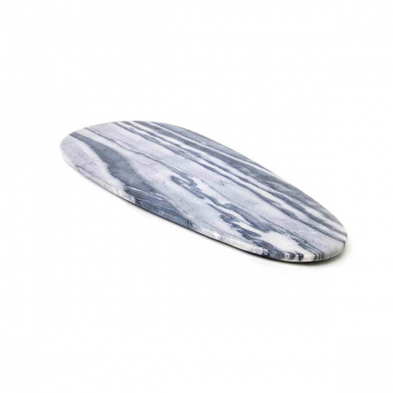 Max medium - tagliere ovale in marmo grigio