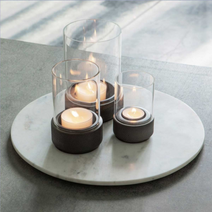 Max large - tagliere tondo in marmo bianco Max large - tagliere tondo in marmo bianco