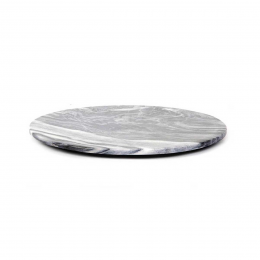 Max large - tagliere rotondo in marmo grigio Max large - tagliere rotondo in marmo grigio