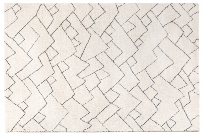 Aspen - Tappeto bianco avorio 160 X 230