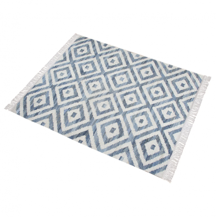 Soraya - tappeto blu geometrico 160 X 230