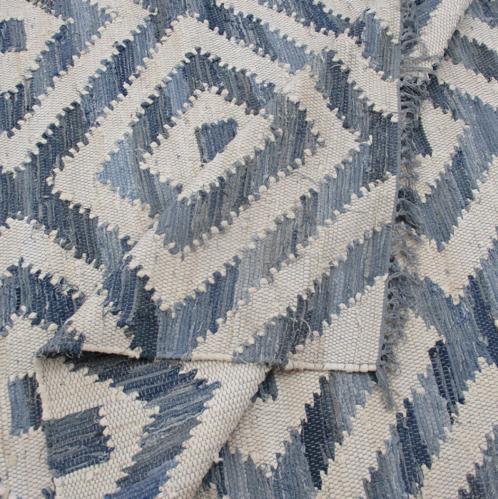Soraya - tappeto blu geometrico 160 X 230
