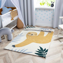 Happy sloth - tappeto cameretta con bradipo