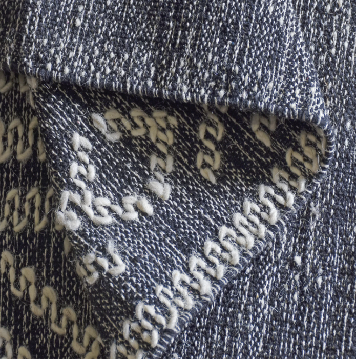 Mays - Tappeto grigio scuro e avorio 190 X 290