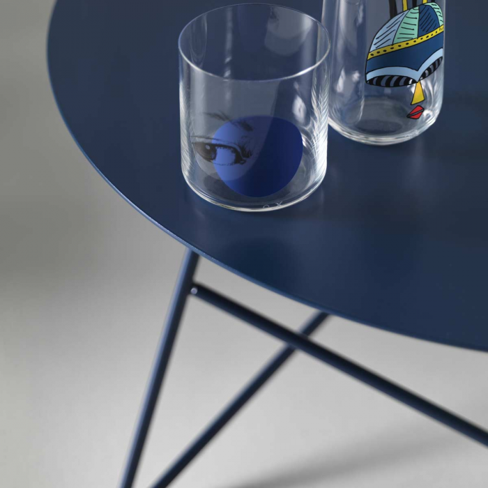 Ermione - tavolino in metallo 65 cm
