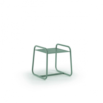 Lolita - tavolino da esterno piccolo in metallo verde