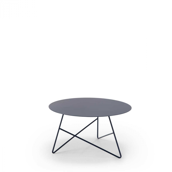 Ermione - tavolino in metallo 65 cm