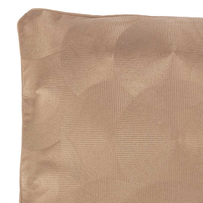 Torino - cuscino marrone oro in cotone