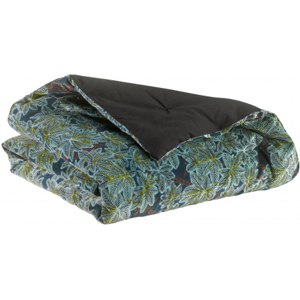 Ariane Petrole - plaid in velluto stampato 135 X 200 Ariane Petrole - plaid in velluto stampato 135 X 200