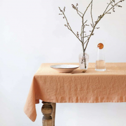 Tangerine - tovaglia in lino arancio Tangerine - tovaglia in lino arancio
