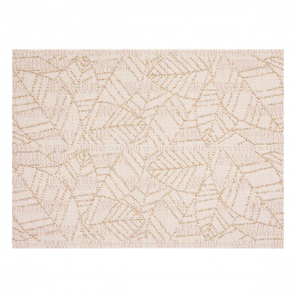 Gena taupe - set 6 tovagliette con foglie Gena taupe - set 6 tovagliette con foglie