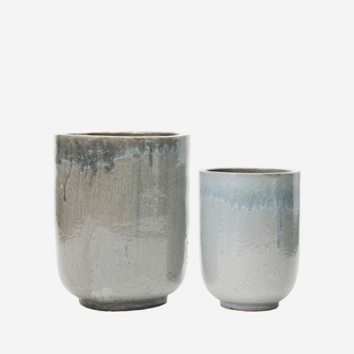 Pho - set vasi grigi in terracotta