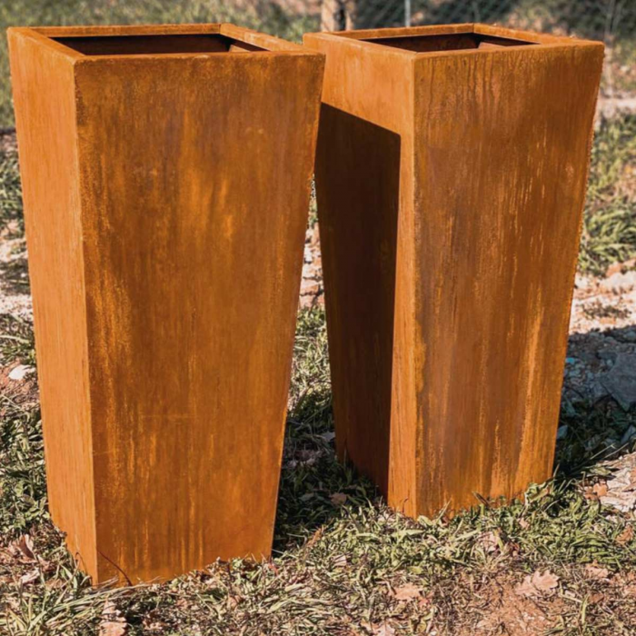 Cheope - vaso in corten