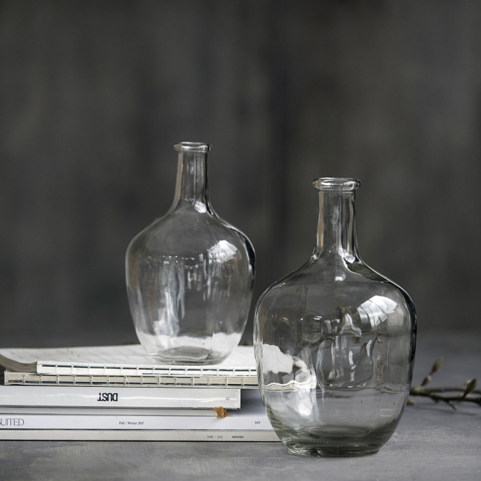 Glass - vaso bottiglia in vetro