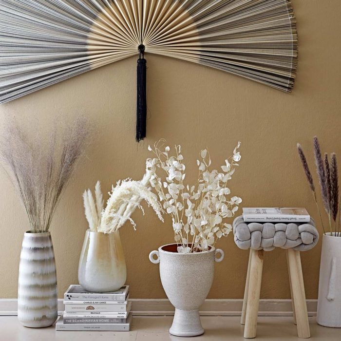 Ivory - Vaso multicolore a righe