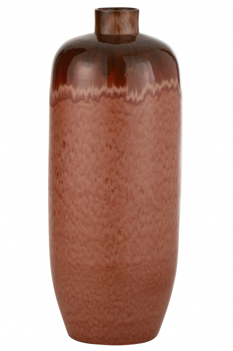 Aline - Grande vaso in terracotta rossa