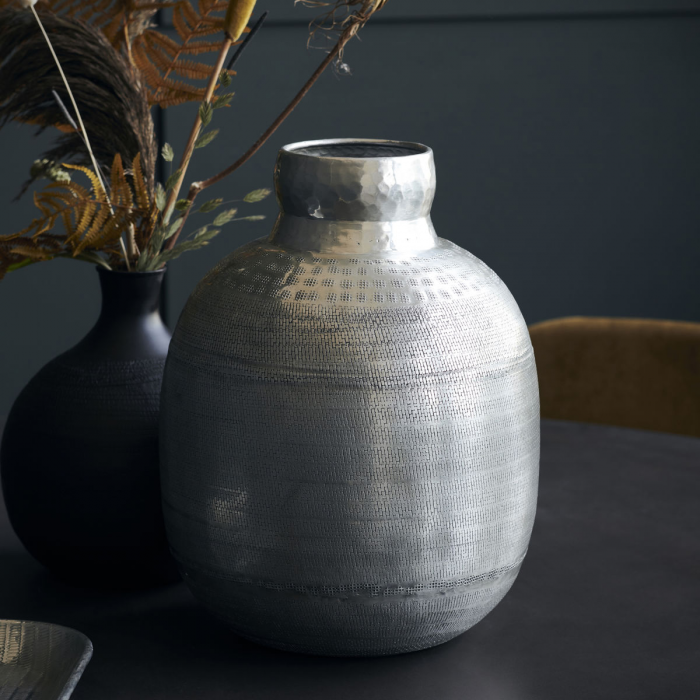 Artine - vaso in argento anticato