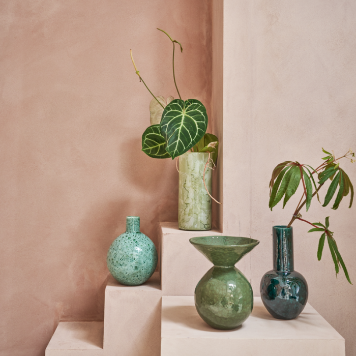 Costa - vaso terracotta verde acqua