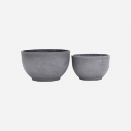 Gard- vaso da esterno grigio
