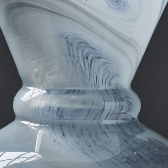 Viel - Vaso in vetro soffiato azzurro