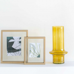 Yolk - Vaso in vetro giallo