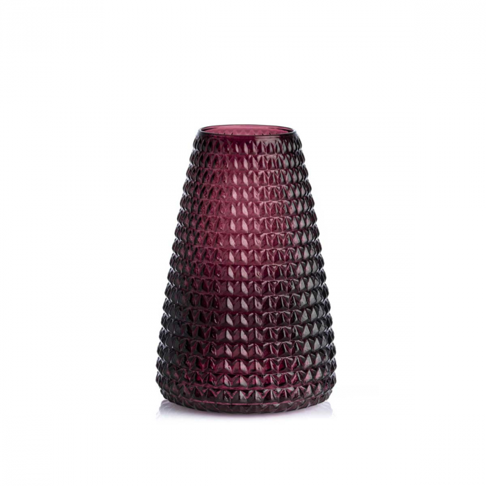 DIM Scale large - vaso in vetro soffiato rosso