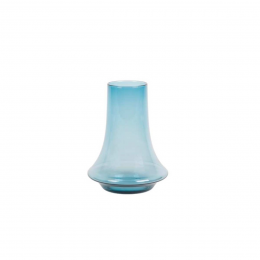 Spinn - vaso in vetro soffiato azzurro