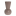 Anine - Vaso decorativo in ceramica marrone