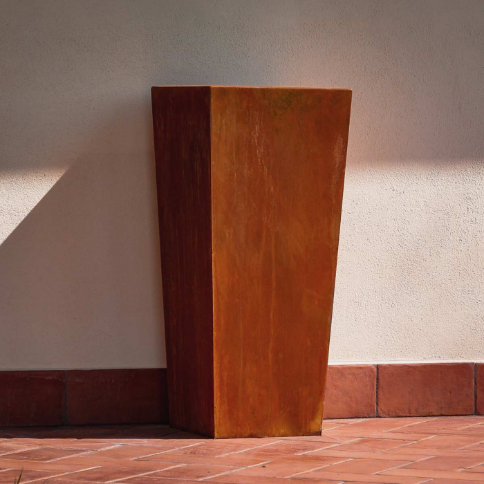 Cheope - vaso in corten