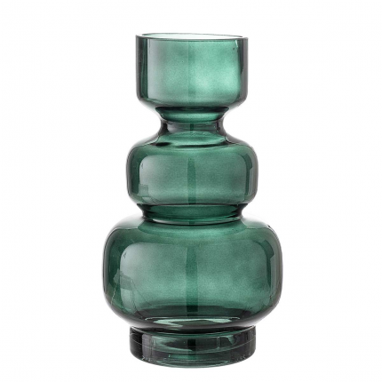 Vasi decorativi - Johnson - Vaso in vetro verde