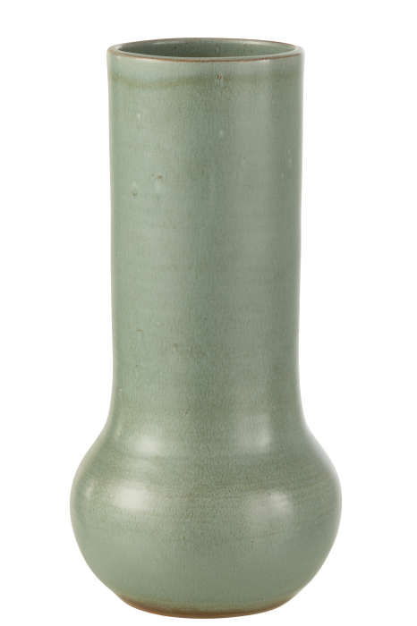 Ali - Vaso in ceramica verde grigio