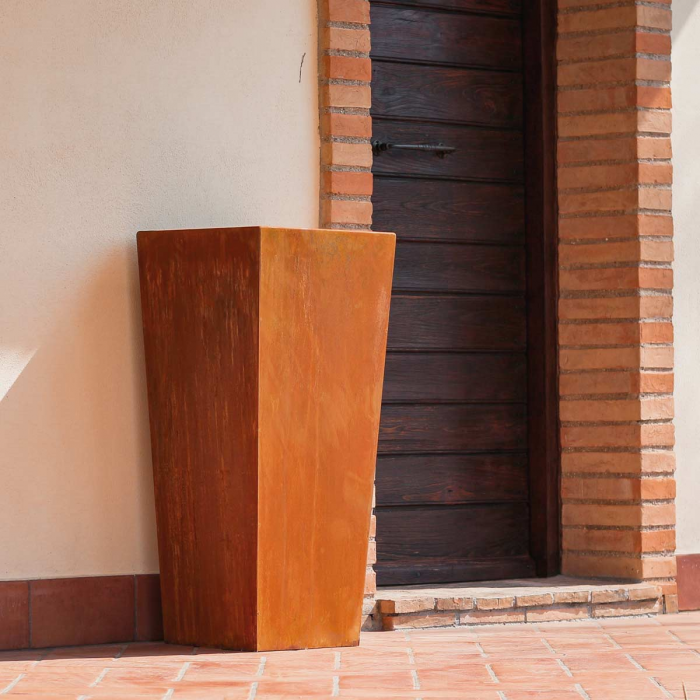 Cheope - vaso in corten